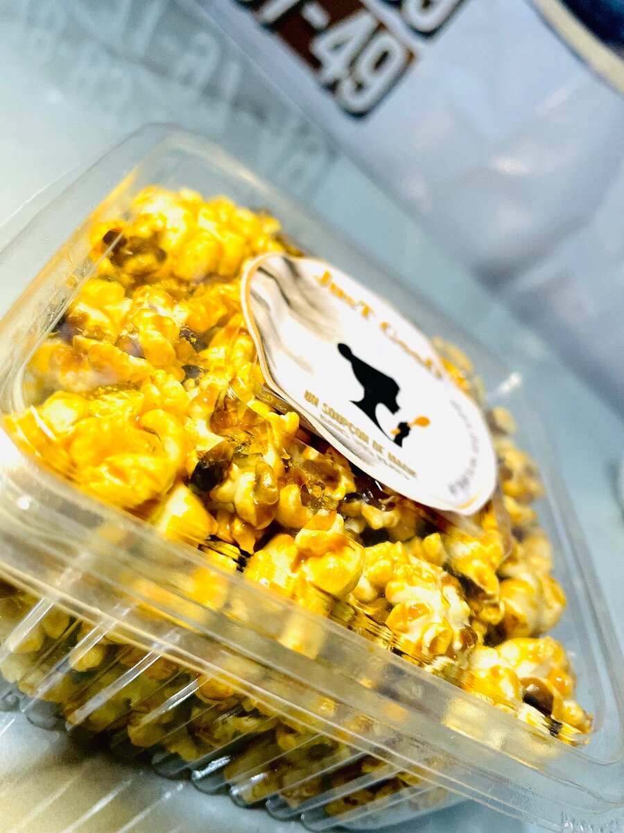Popcorn caramélisé