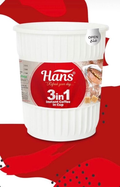 Hans Café Instantané 2en1