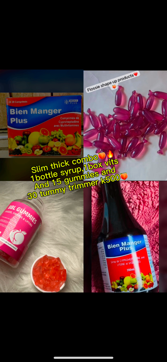 Shape up products for hips and bums