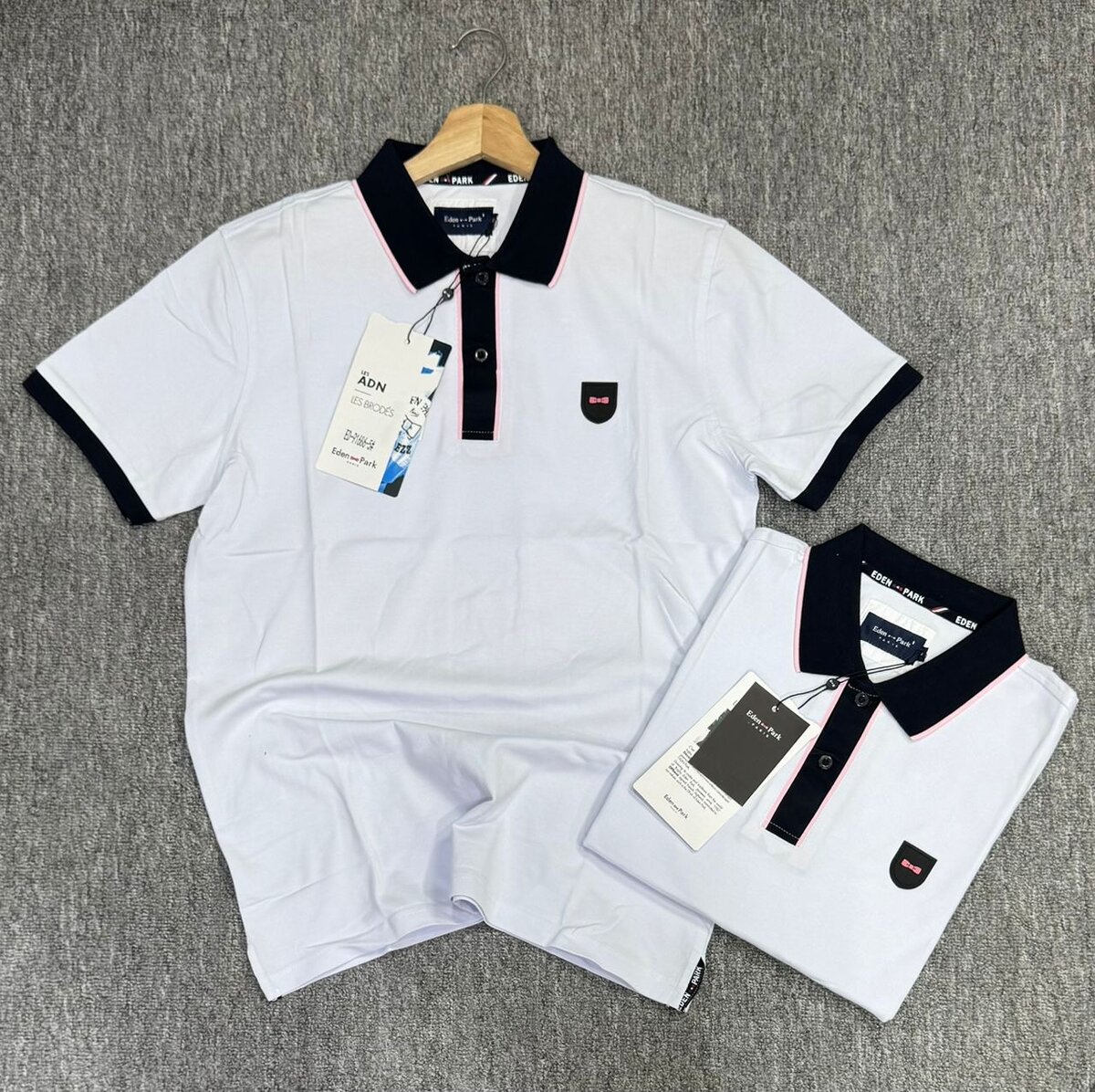 Lot de polos élégants pour hommes