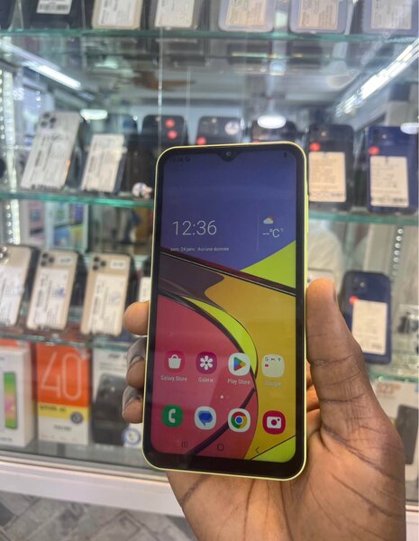 Téléphone Samsung vert