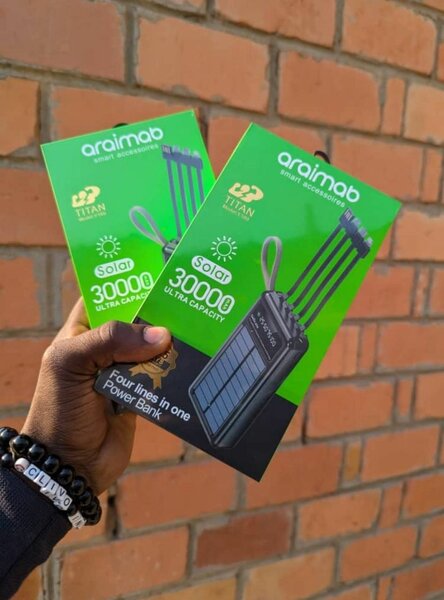 Solar power banks 30000mAh