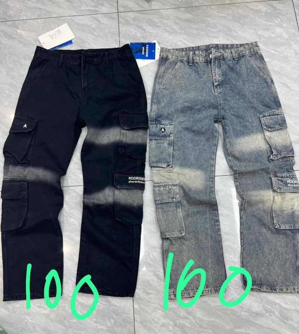 Jeans cargo décontractés