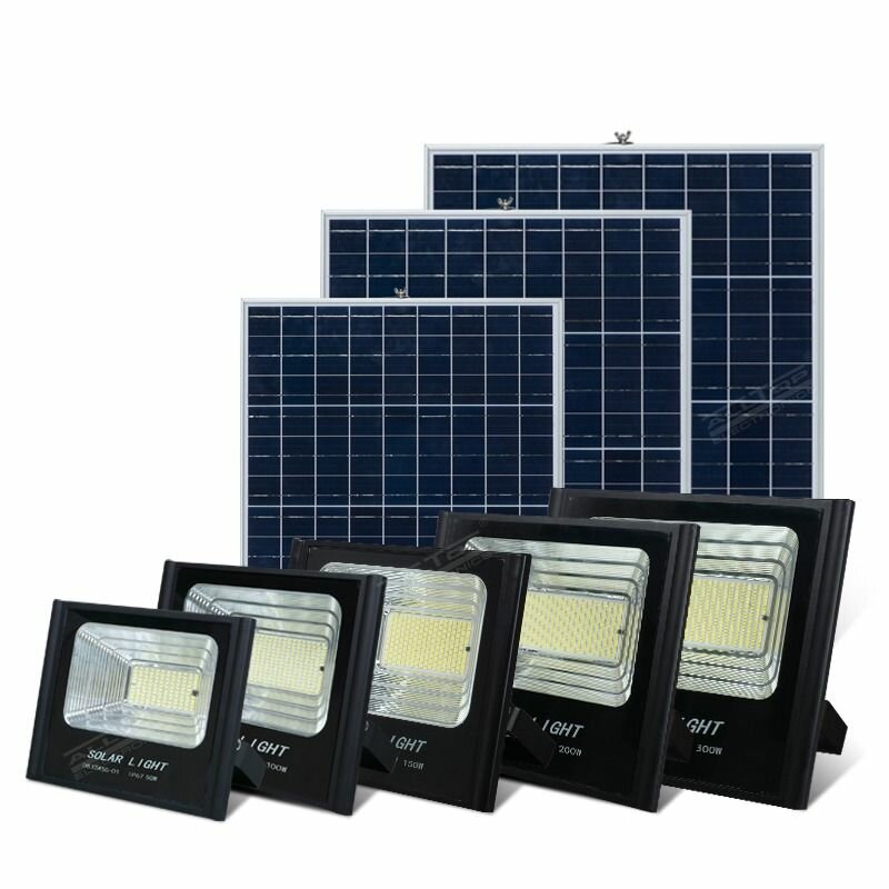 Solar flood lights