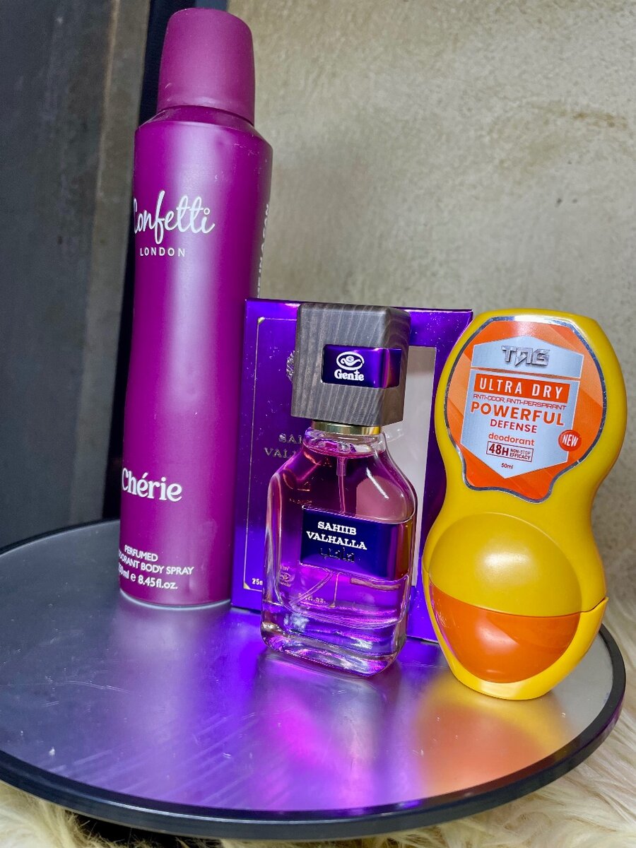 Ensemble parfum et déodorant