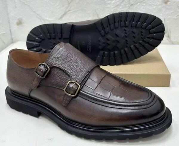 Chaussures habillées en cuir homme