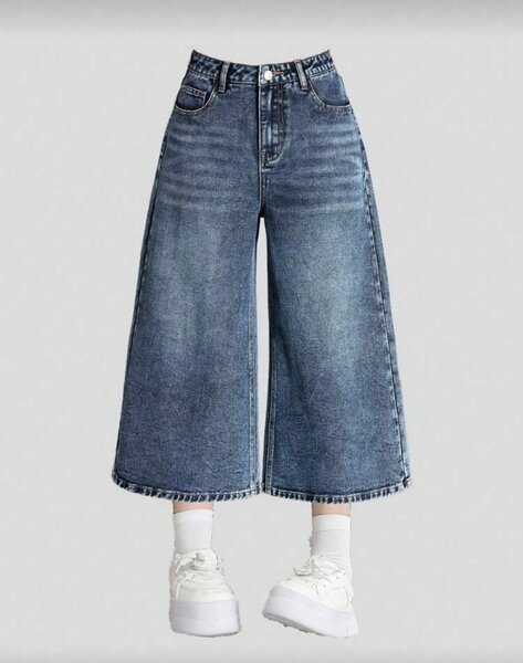 Culottes en Jean Décontractées