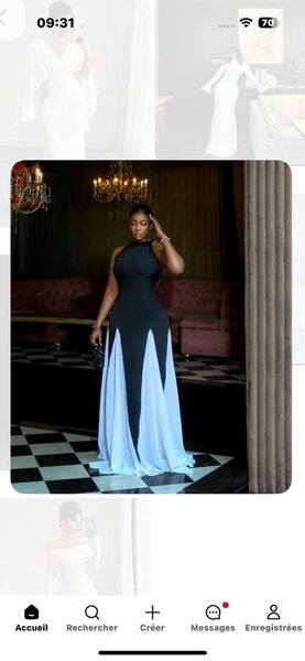 Robe Évasée Sans Manches