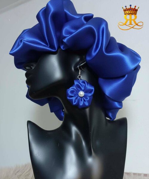 Serre-tête et Boucles Satin