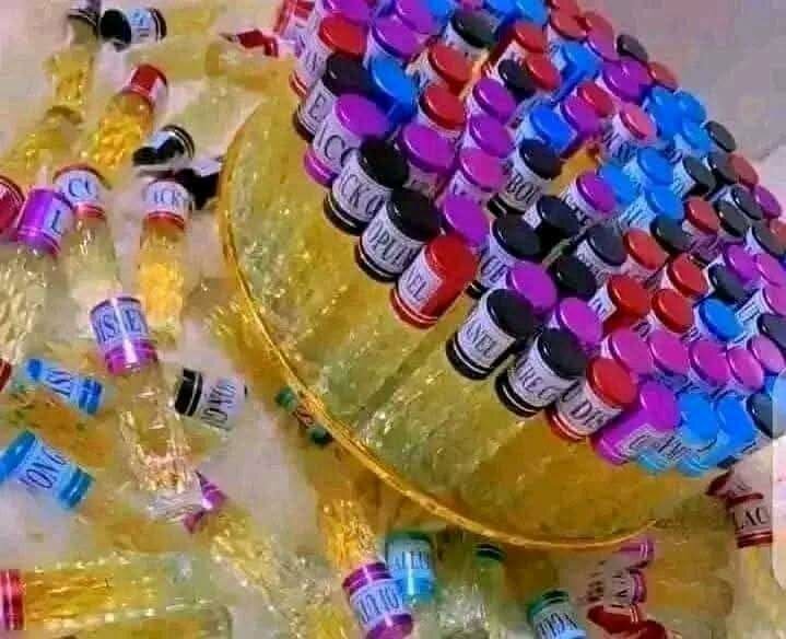 Parfums en flacons élégants