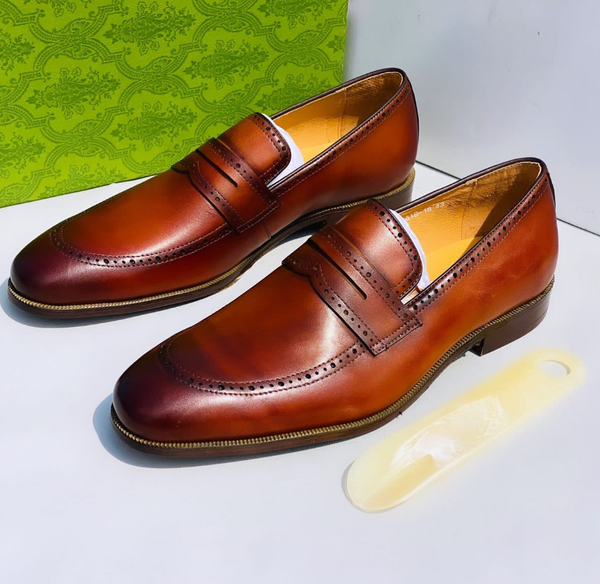 Men’s Classic Horsebit Loafer brown Shoe
