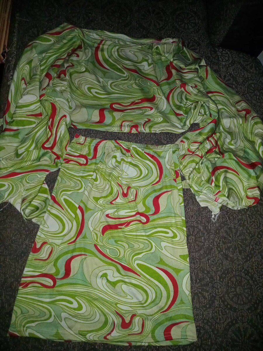 Ensemble robe chic "Émeraude"