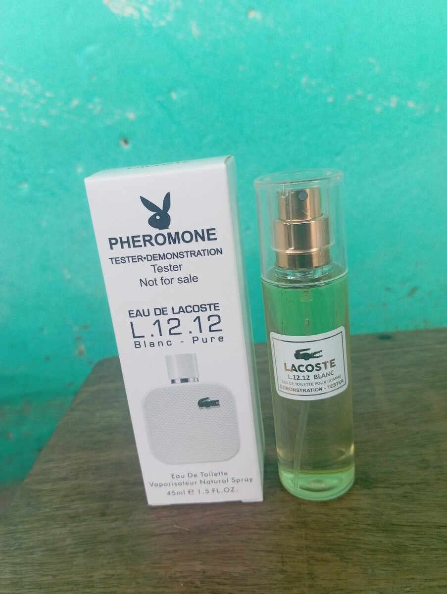 Testeur parfum Lacoste