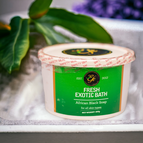 Lemon Blast African Black Soap Bath Paste 350g