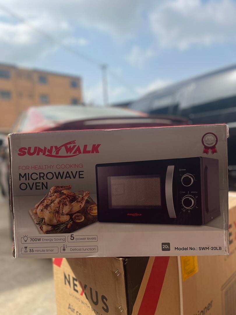 Sunnywalk 20 Liters  Manual solo  Microwave power output: