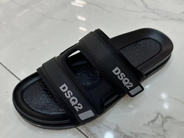 Sandales DSQ2 noires unisexes