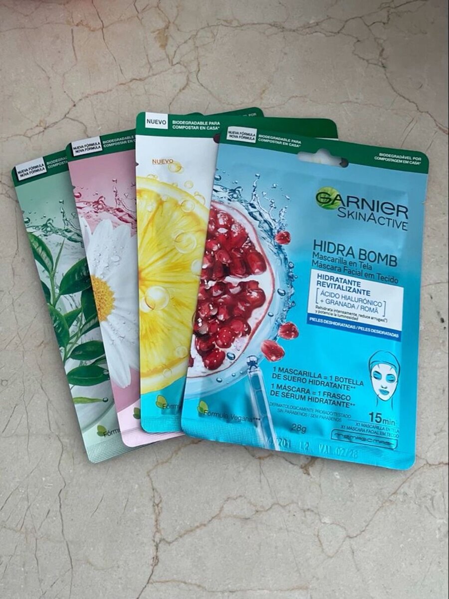 Masques Hydratants Garnier