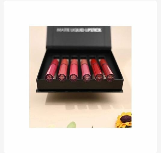 Coffret de 6 rouge à lèvres