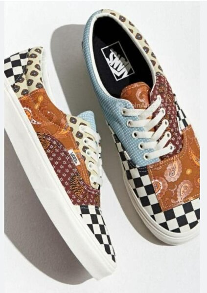 Sneakers à motif patchwork