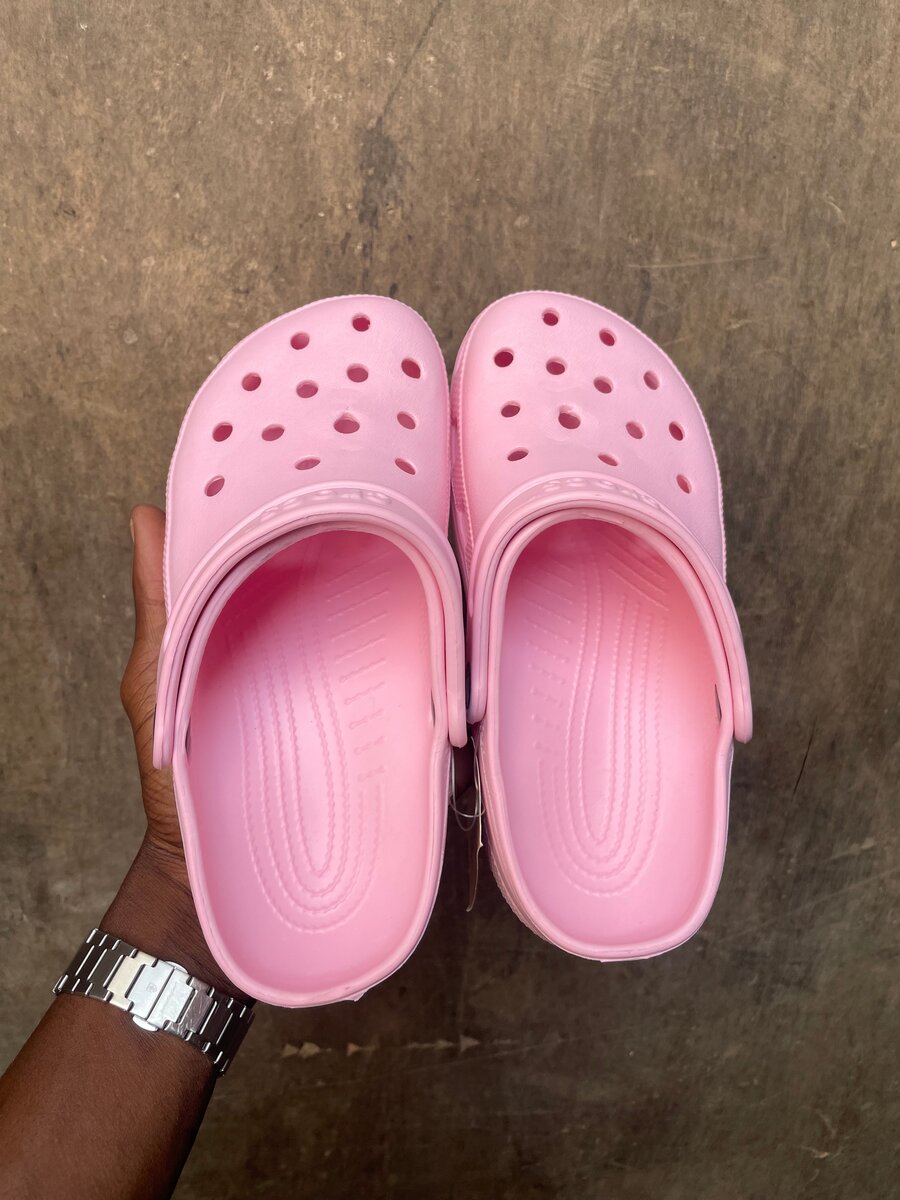 Sabots roses confortables