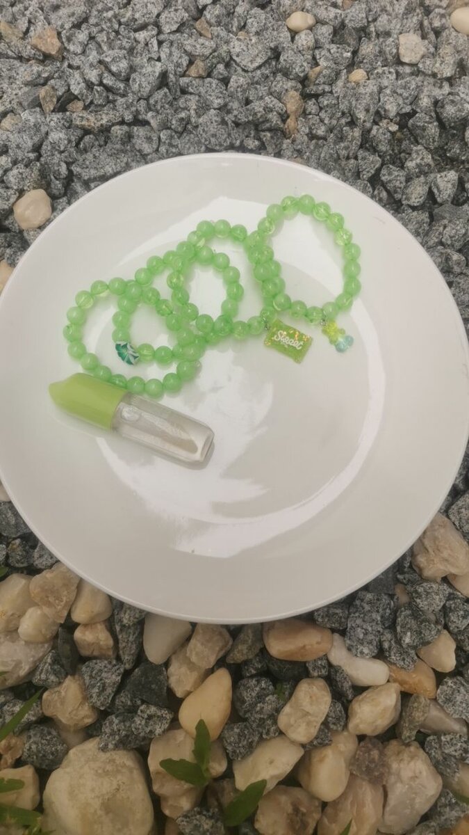 Bracelets en perles colorées