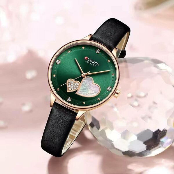 Montre Femme Élégante Cuir