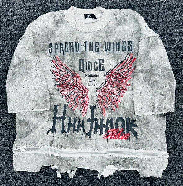 Sweatshirt oversize streetwear