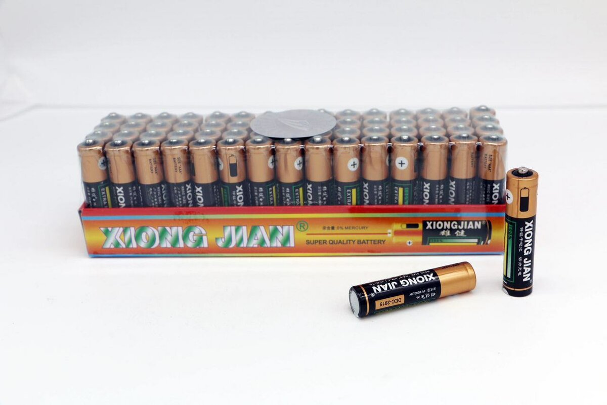 Piles Alcalines Xiong Jia 50ps