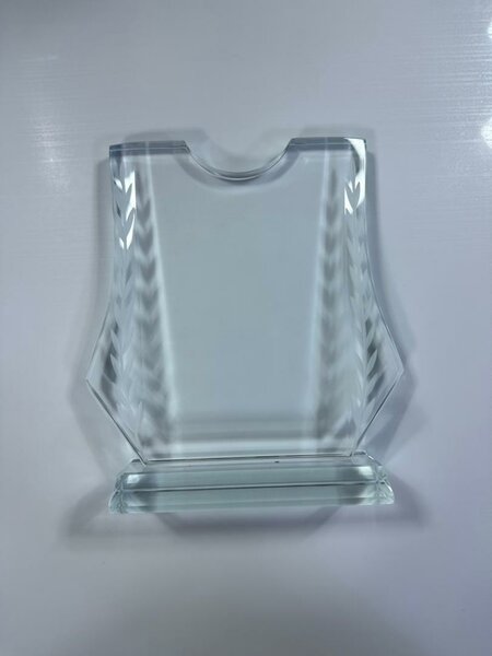 Trophée en verre élégant