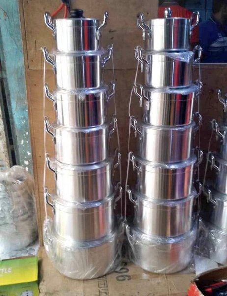 Batterie de Cuisine Inox Empilable