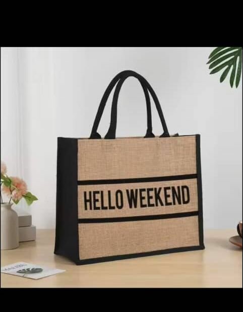 Sac Tendance "Hello Weekend"