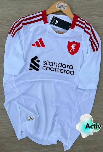 Maillot de foot adidas blanc homme