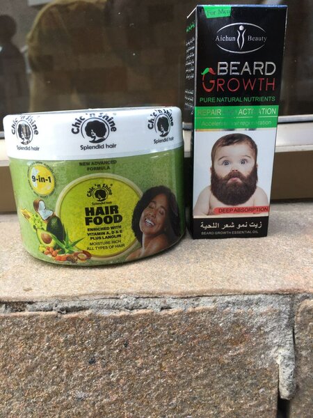 Beard oil and hair restoration oils