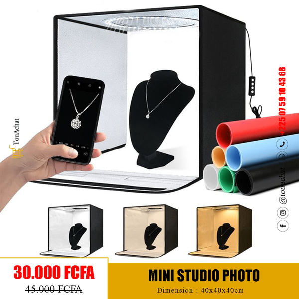 Studio Photo Mini Portable LED