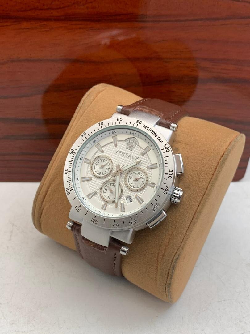 Versace Chronograph (Leather)