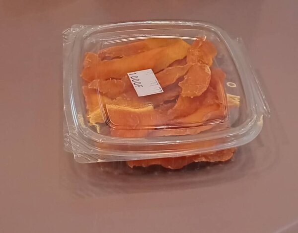 Tranches de mangue séchée