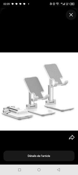 Support Téléphone Réglable