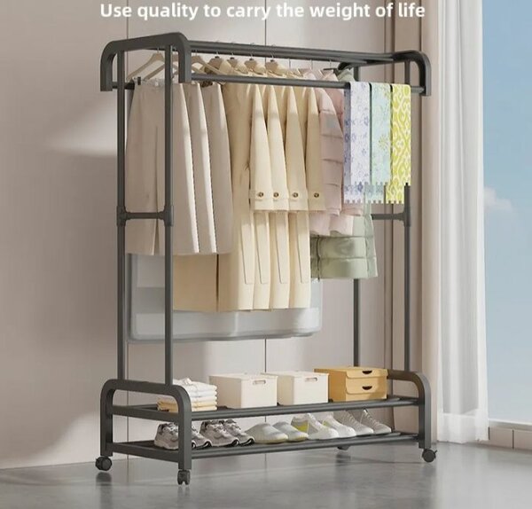 Portant à vêtements réglable