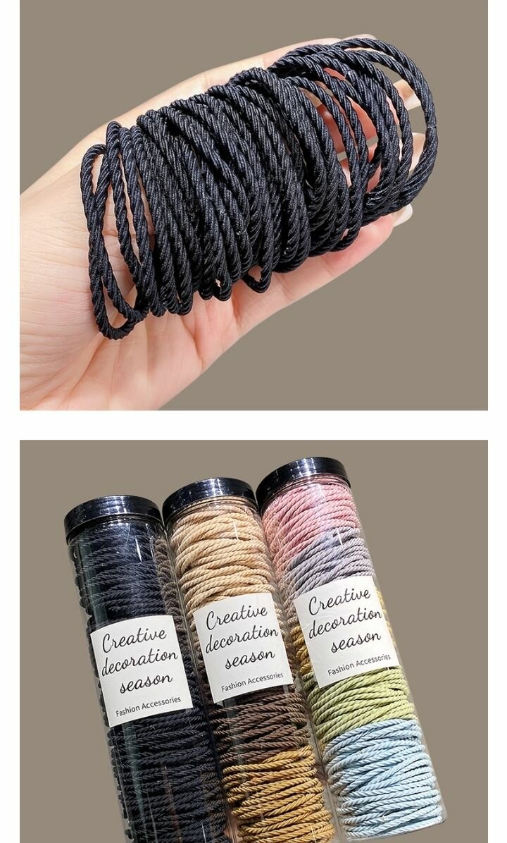 Hair binding rubbers/rings for girls