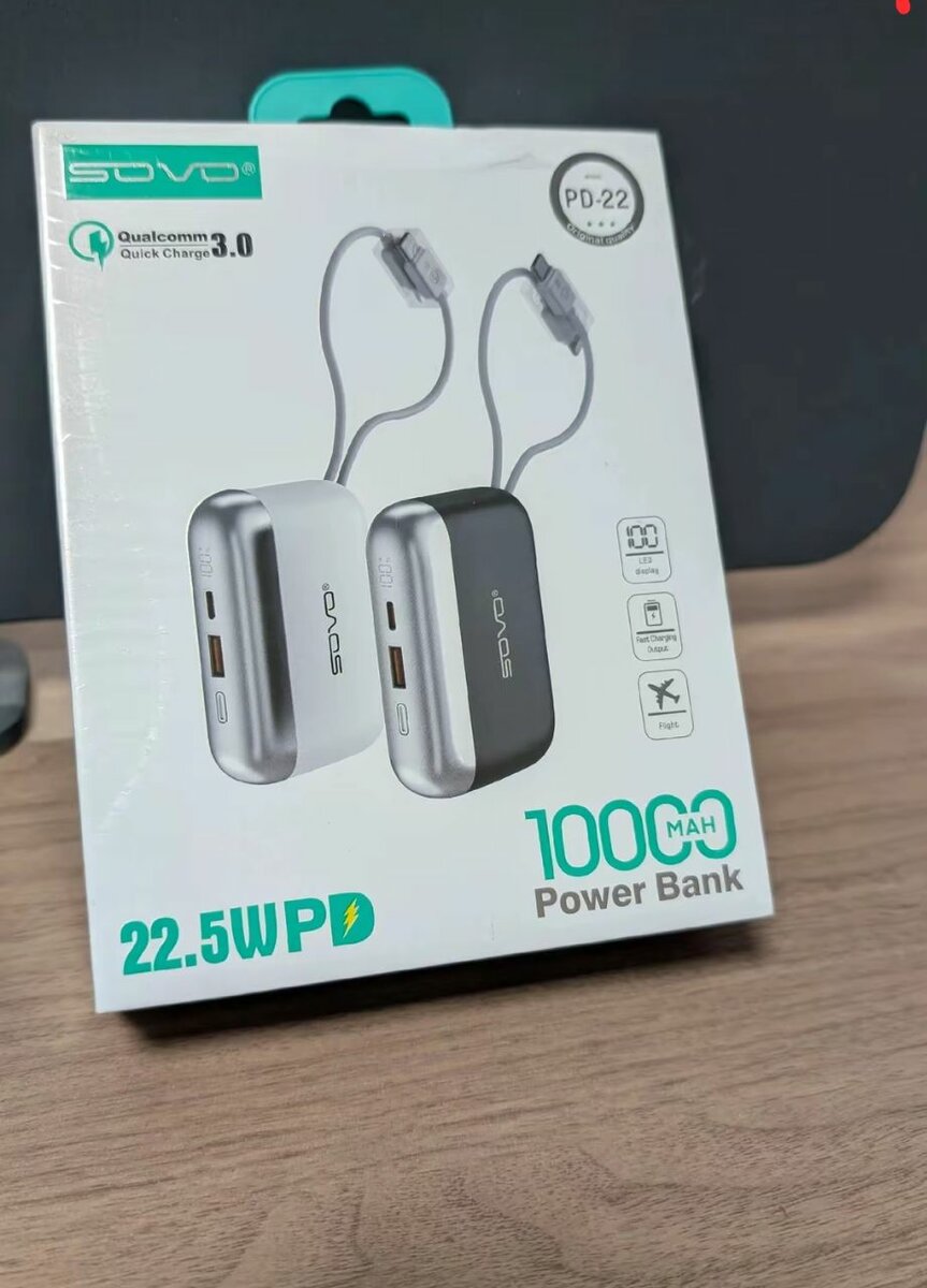 Sovoo Power Bank 10000mAh