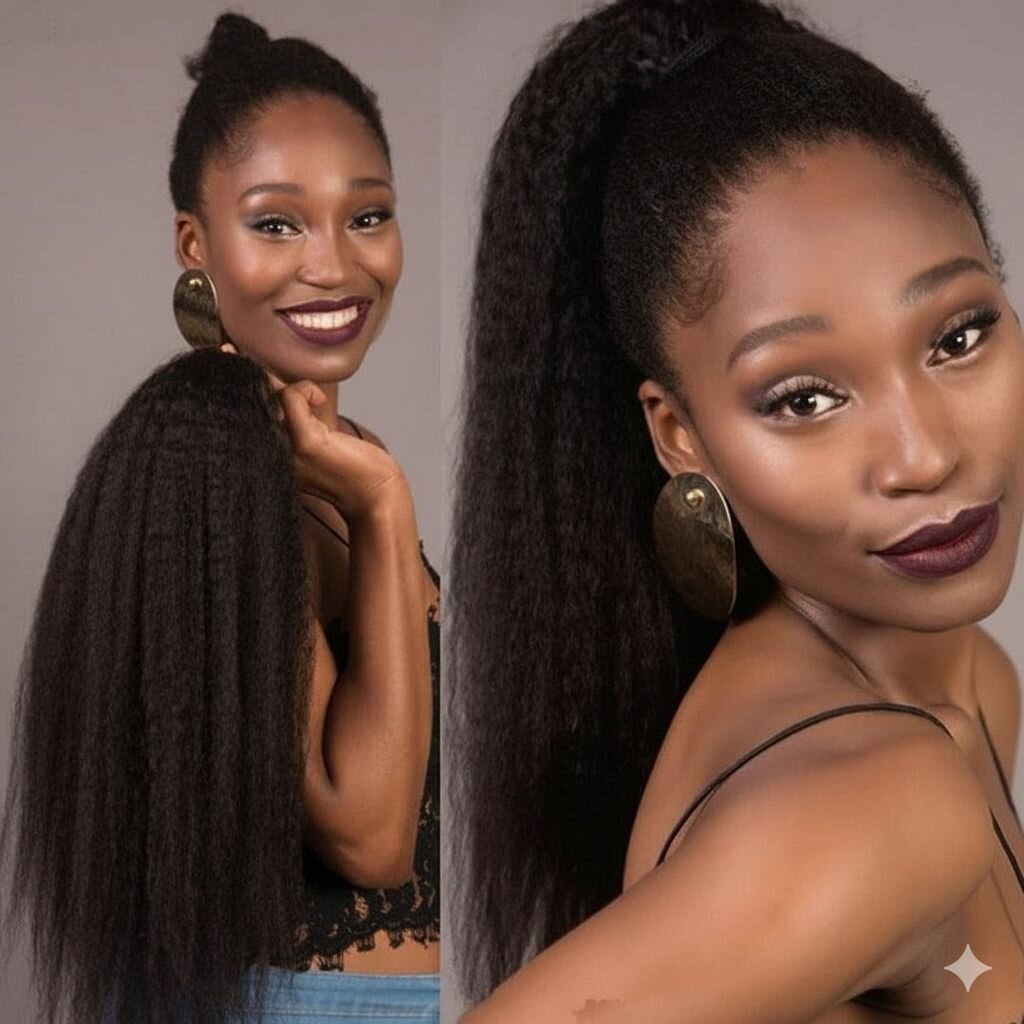 Postiche kinkystraigth Long16