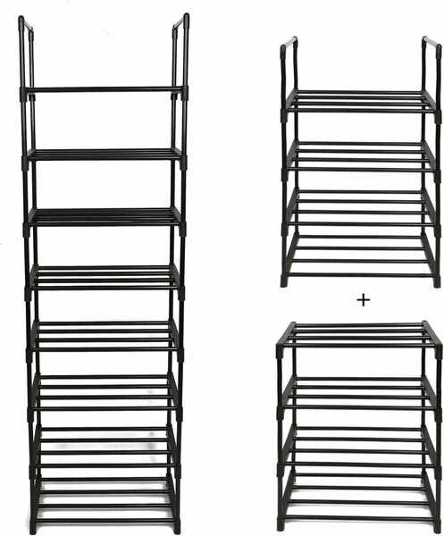 Étagère à chaussures empilable