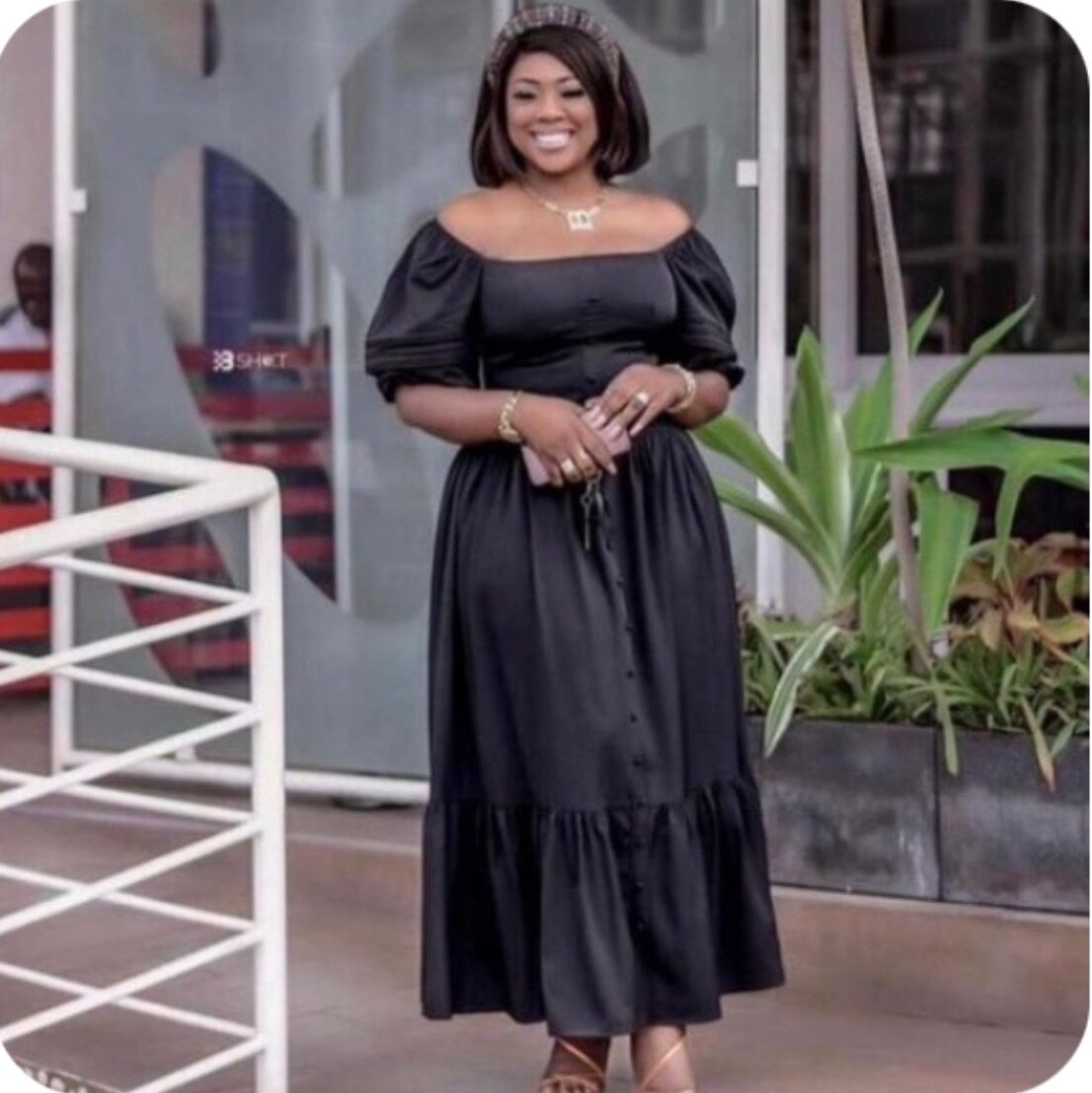 Beautiful long ladies dress