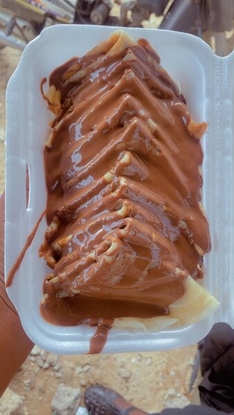 Crepe au chocolat