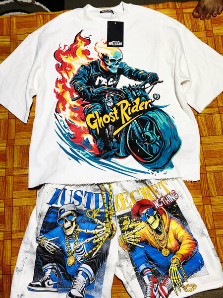 Ensemble T-shirt et Short Graphique