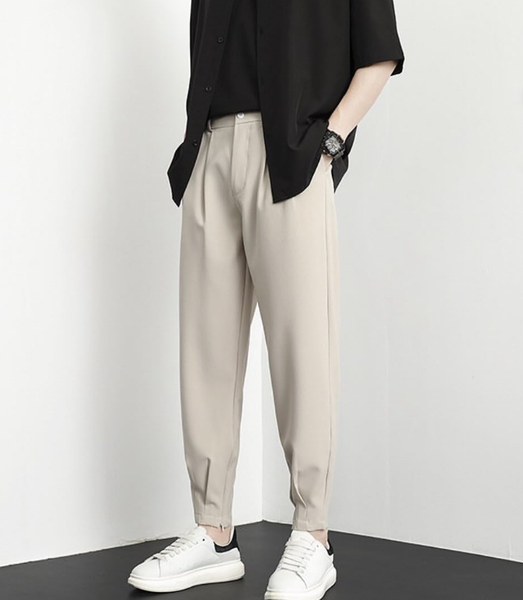 Полуклассические брюки бежевый