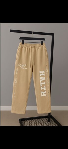 Pantalon de jogging beige tendance