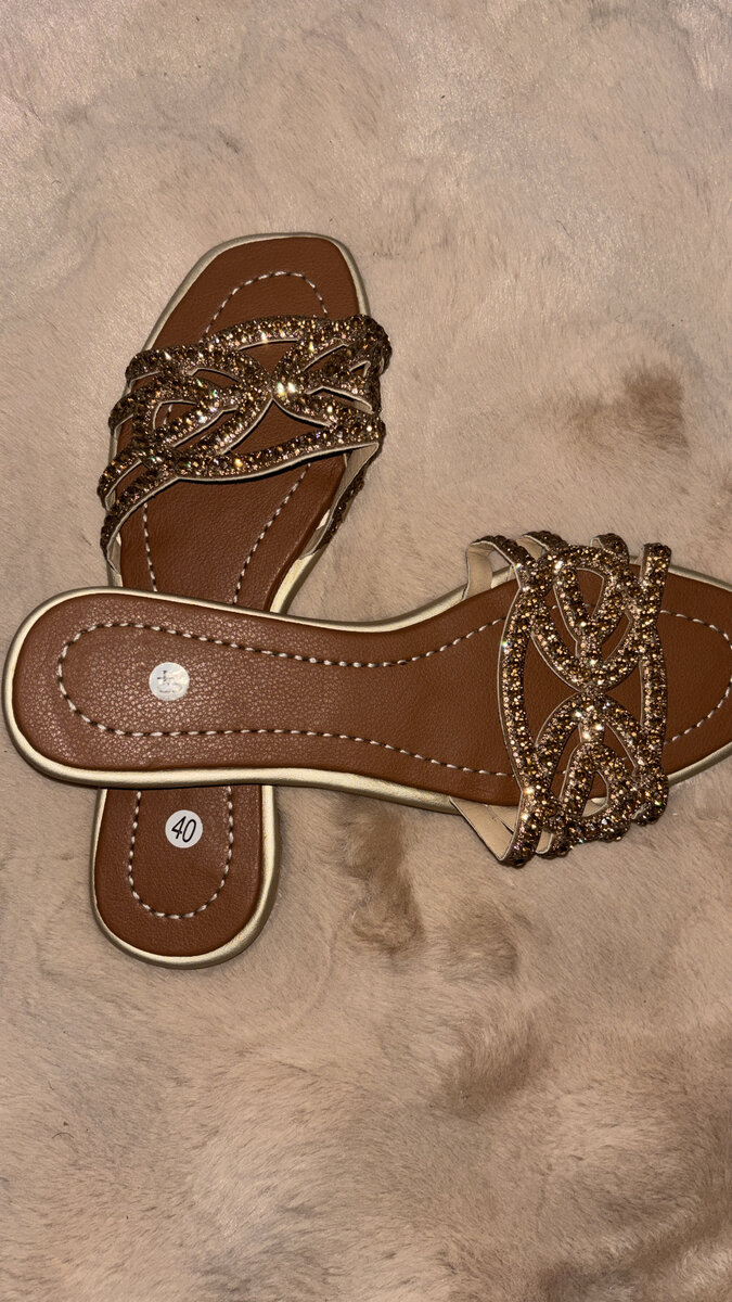 Sandales en perles élégantes