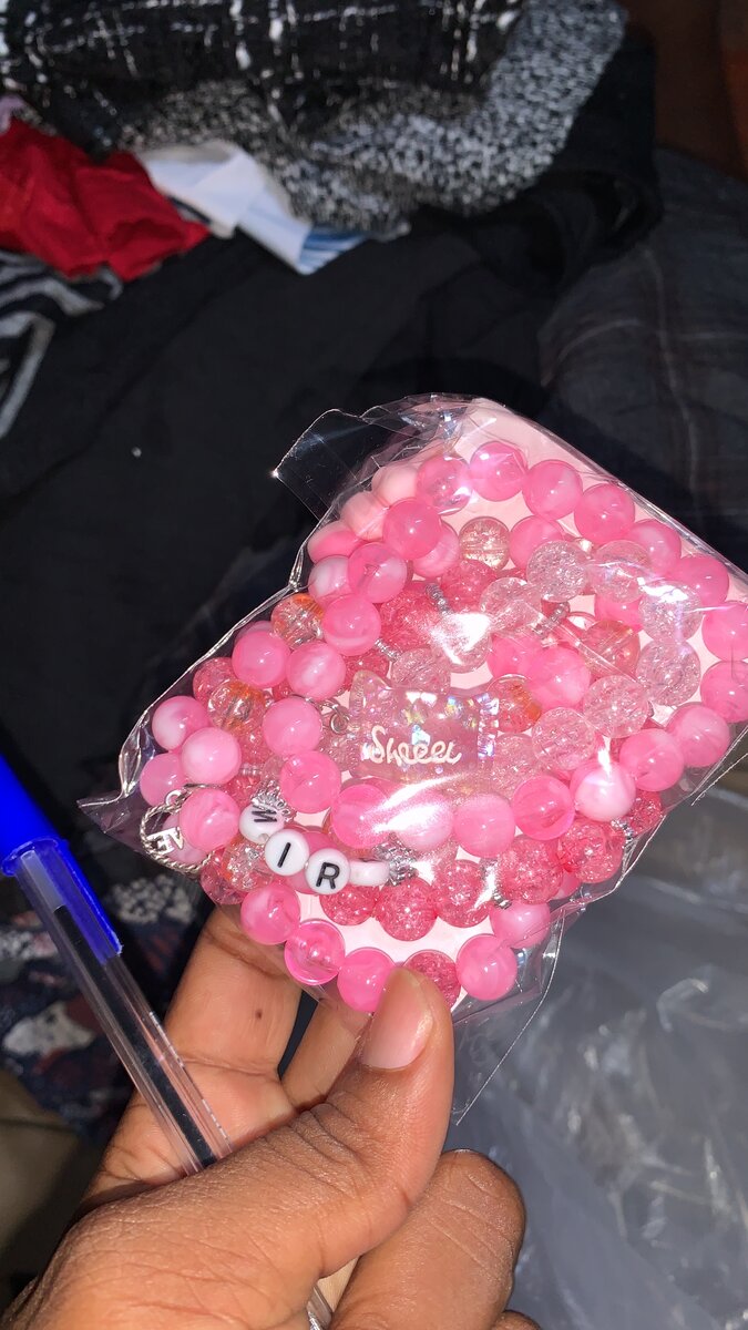 Bracelets personnalisés colorés