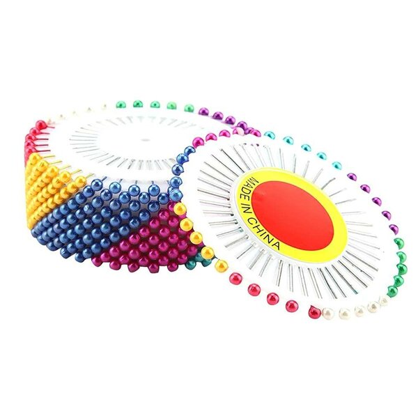 Épingles à tête colorée